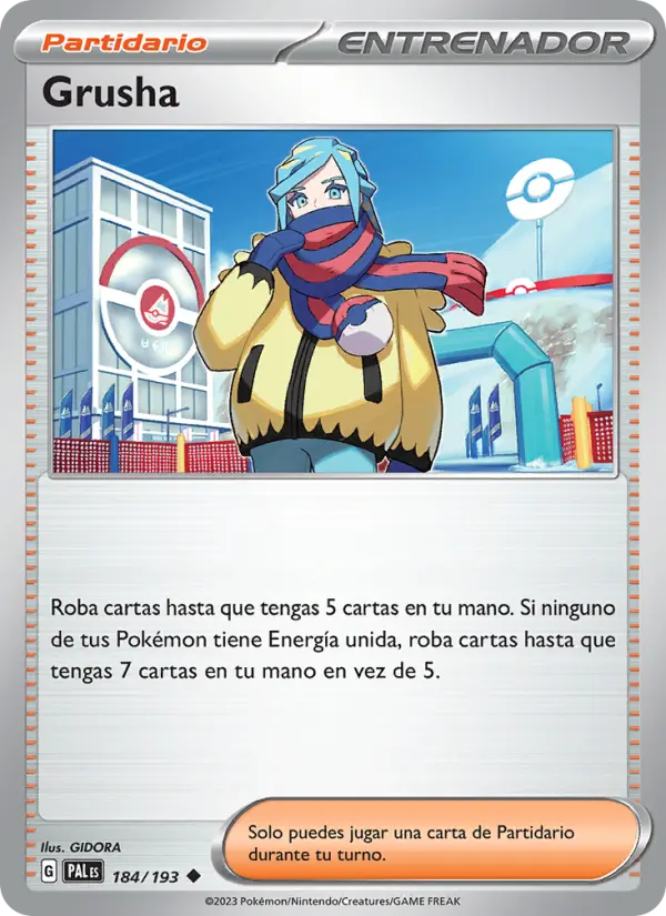 Grusha, Evoluciones en Paldea 184