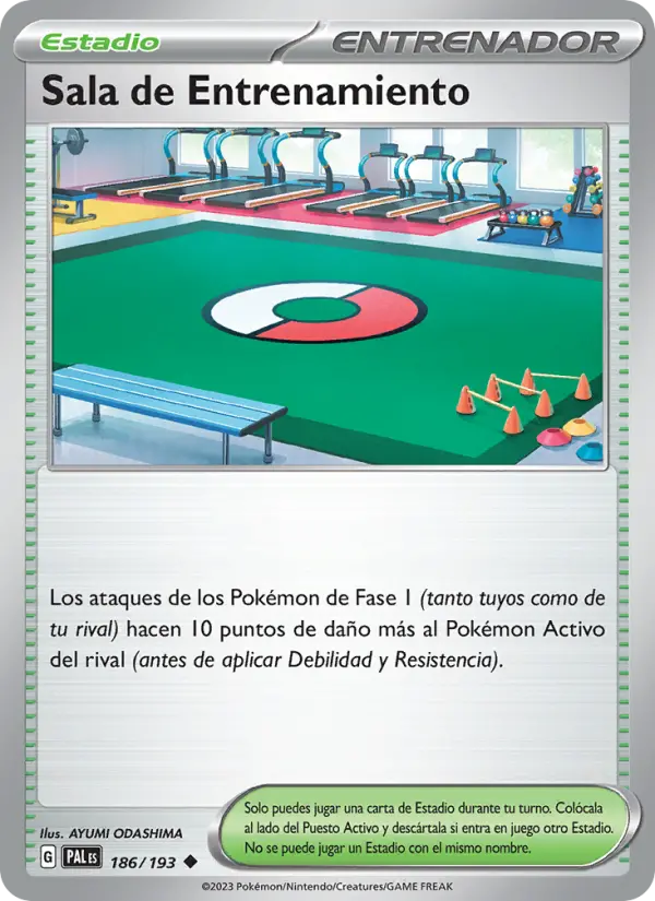 Sala de Entrenamiento, Evoluciones en Paldea 186
