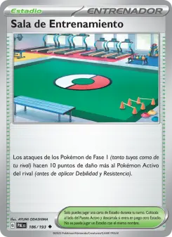 Sala de Entrenamiento, Evoluciones en Paldea 186