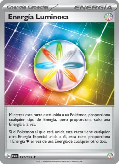 Energía Luminosa, Evoluciones en Paldea 191