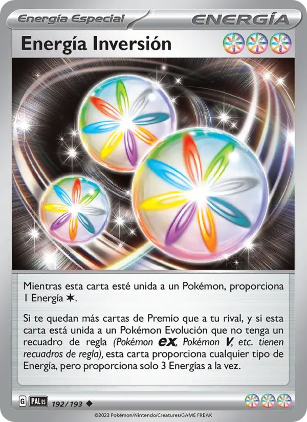 Energía Inversión, Evoluciones en Paldea 192