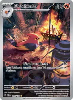 Fletchinder, Evoluciones en Paldea 199