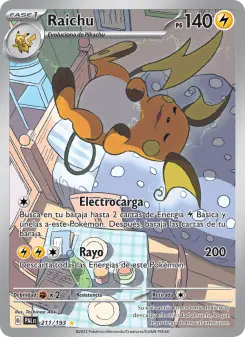 Raichu, Evoluciones en Paldea 211