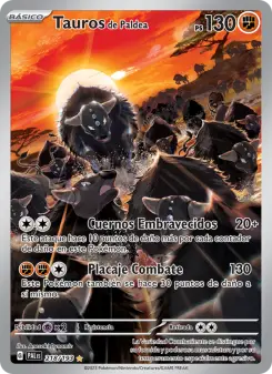 Tauros de Paldea, Evoluciones en Paldea 218