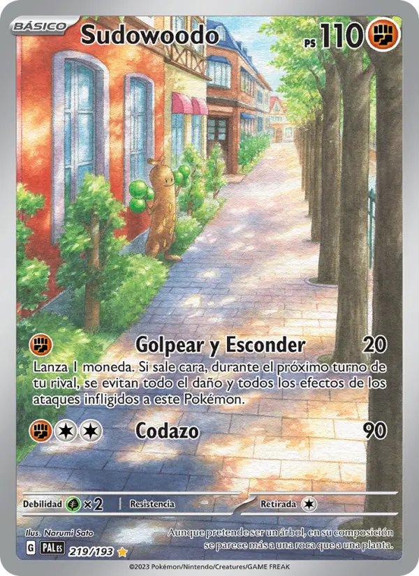 Sudowoodo, Evoluciones en Paldea 219