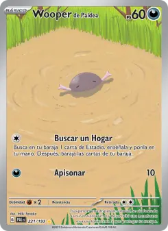 Wooper de Paldea, Evoluciones en Paldea 221