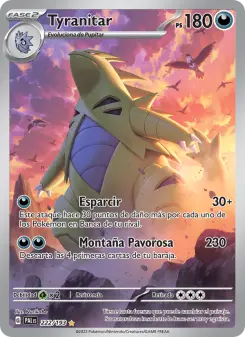 Tyranitar, Evoluciones en Paldea 222