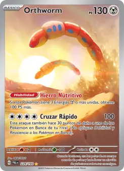 Orthworm, Evoluciones en Paldea 224
