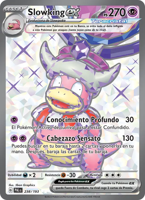 Slowking ex, Evoluciones en Paldea 238