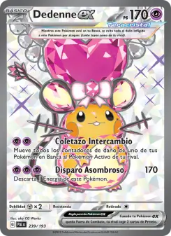 Dedenne ex, Evoluciones en Paldea 239