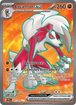 Lycanroc ex, Evoluciones en Paldea 241