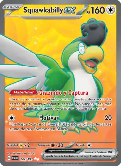 Squawkabilly ex, Evoluciones en Paldea 247