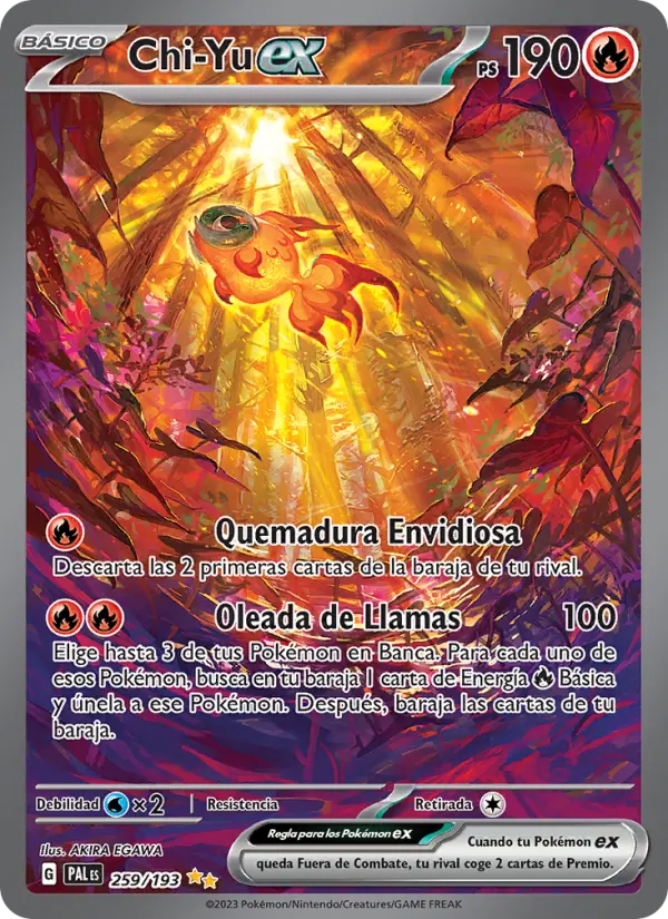 Chi-Yu ex, Evoluciones en Paldea 259