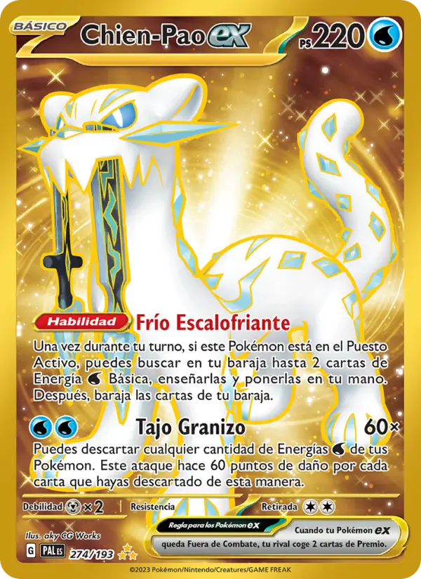 Chien-Pao ex, Evoluciones en Paldea 274