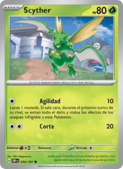 Scyther, Llamas Obsidianas 004