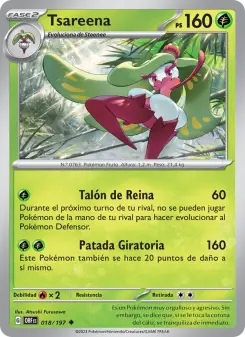 Tsareena, Llamas Obsidianas 018