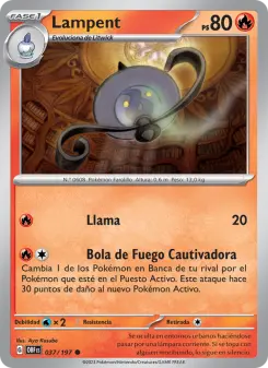 Lampent, Llamas Obsidianas 037