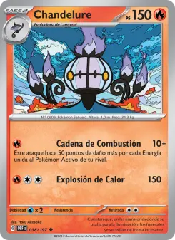 Chandelure, Llamas Obsidianas 038