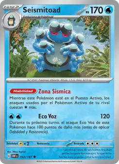 Seismitoad, Llamas Obsidianas 052