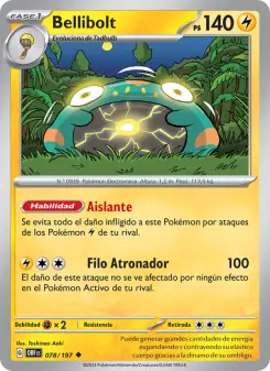 Bellibolt, Llamas Obsidianas 078