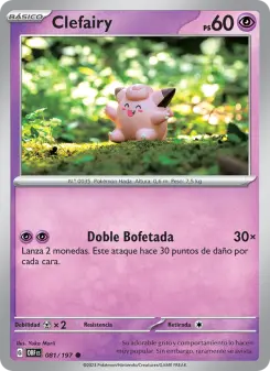 Clefairy, Llamas Obsidianas 081