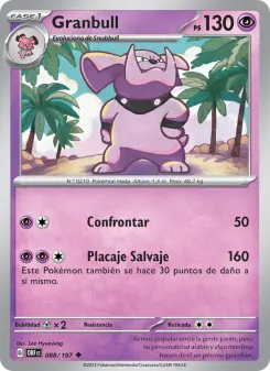 Granbull, Llamas Obsidianas 088