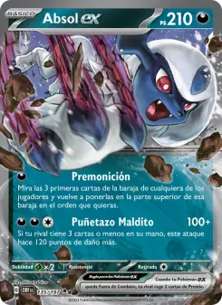 Absol ex, Llamas Obsidianas 135