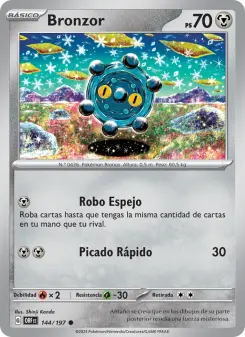 Bronzor, Llamas Obsidianas 144
