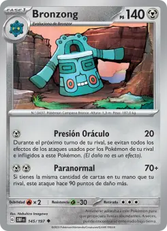 Bronzong, Llamas Obsidianas 145