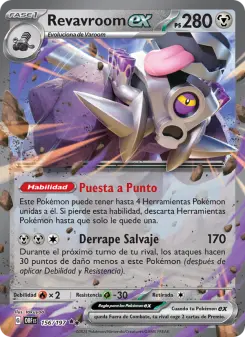 Revavroom ex, Llamas Obsidianas 156