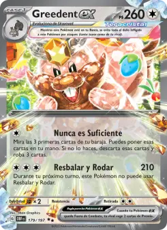 Greedent ex, Llamas Obsidianas 179