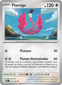 Flamigo, Llamas Obsidianas 185