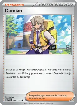Damián, Llamas Obsidianas 186