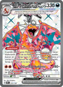 Charizard ex, Llamas Obsidianas 215