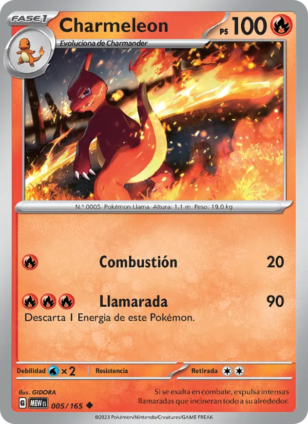 Charmeleon, 151 005