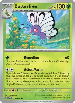 Butterfree, 151 012