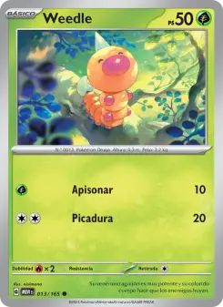 Weedle, 151 013