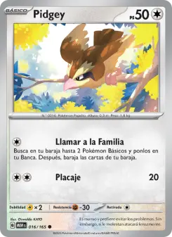 Pidgey, 151 016