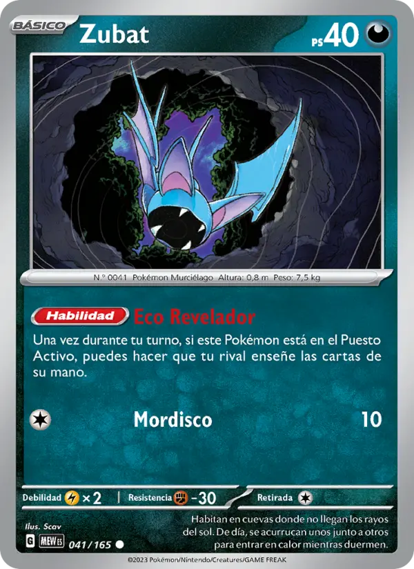 Zubat, 151 041