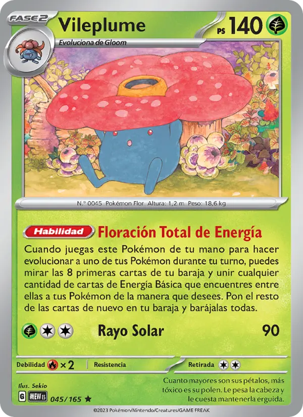 Vileplume, 151 045