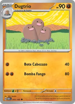 Dugtrio, 151 051