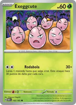 Exeggcute, 151 102