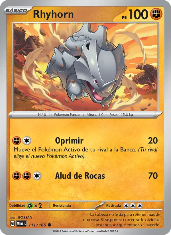 Rhyhorn, 151 111