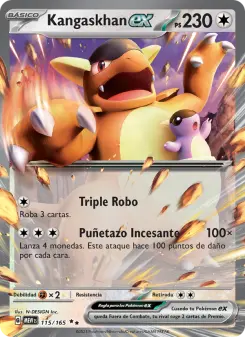 Kangaskhan ex, 151 115