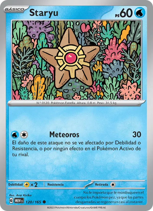 Staryu, 151 120