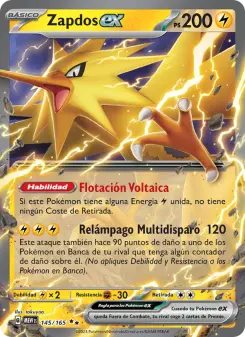 Zapdos ex, 151 145