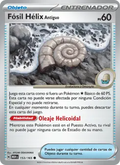 Fósil Hélix Antiguo, 151 153