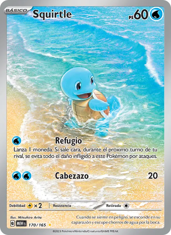Squirtle, 151 170
