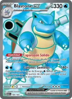 Blastoise ex, 151 184