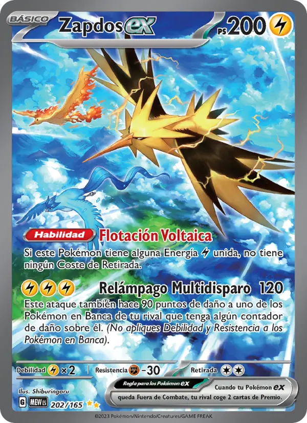 Zapdos ex, 151 202